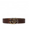 Women belt 31m a brown