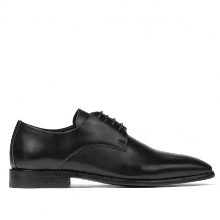 Men stylish, elegant shoes 941 black florantic