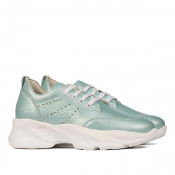 Women sport shoes 6046 turcoaz pearl