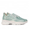 Women sport shoes 6046 turcoaz pearl