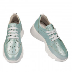 Women sport shoes 6046 turcoaz pearl