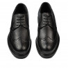 Men stylish, elegant shoes 939m black