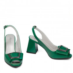 Women sandals 1292 green
