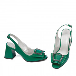 Women sandals 1292 green
