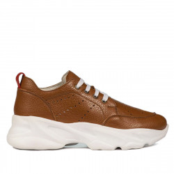 Women sport shoes 6046 brown