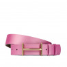Women belt 33m pink pearl