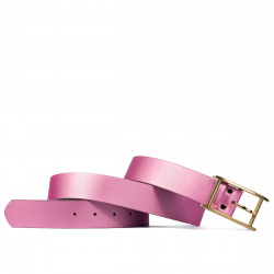 Women belt 25m pink pearl