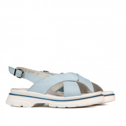 Women sandals 5085 bleu