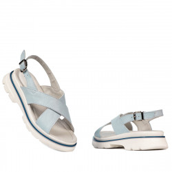 Women sandals 5085 bleu