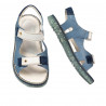 Children sandals 318 bleu combined