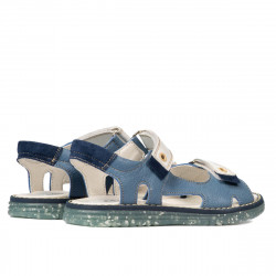 Children sandals 318 bleu combined