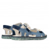 Children sandals 318 bleu combined