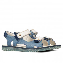 Children sandals 318 bleu combined