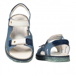 Children sandals 318 bleu combined