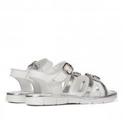 Small children sandals 73c white combined