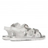 Small children sandals 73c white combined