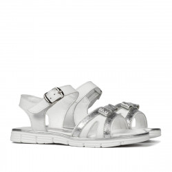 Small children sandals 73c white combined