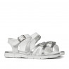 Small children sandals 73c white combined