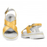 Women sandals 5085 yellow