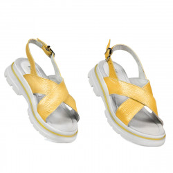 Women sandals 5085 yellow