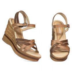 Women sandals 5086 camel combined