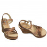 Women sandals 5086 camel combined