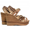 Women sandals 5086 camel combined