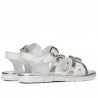 Children sandals 539 white combined
