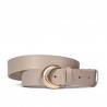 Women belt 32m beige