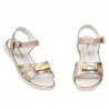 Children sandals 539 patent nude combined