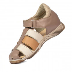 Small children sandals 75c cappuccino combined