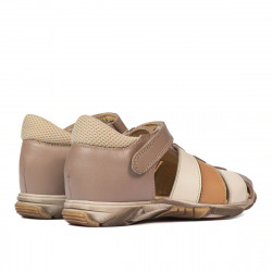 Small children sandals 75c cappuccino combined