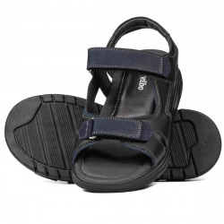Men sandals 319 black combined
