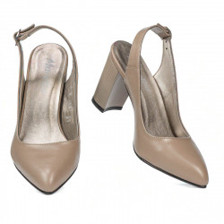 Women sandals 1281 cappuccino