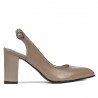 Women sandals 1281 cappuccino