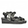 Women sandals 5087 black combined