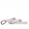 Women belt 30m biz white