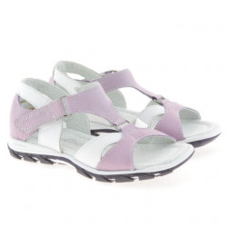 Small children sandals 09c purple+white 1