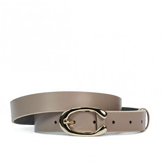 Women belt 35m beige