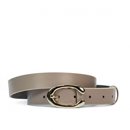 Women belt 35m beige