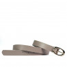 Women belt 35m beige