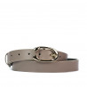 Women belt 35m beige