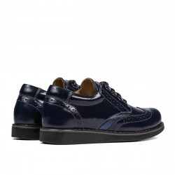 Children shoes 154 patent indigo combined