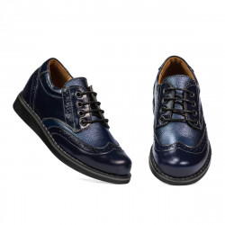 Children shoes 154 patent indigo combined
