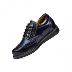 Children shoes 154 patent indigo combined