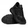 Women sport shoes 6053 black camuflaj combined