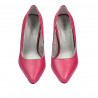 Women stylish, elegant shoes 1293 pink