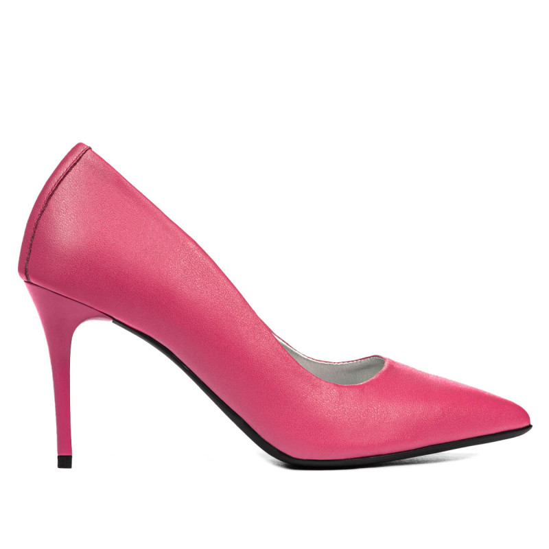 Women stylish, elegant shoes 1293 pink