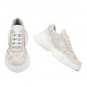 Women sport shoes 6053 beige camuflaj combined