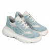Women sport shoes 6053 bleu camuflaj combined